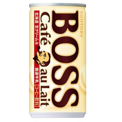 Suntory Boss Latte Coffee with Milk Lait 185ml