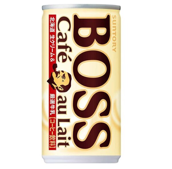Suntory Boss Latte Coffee with Milk Lait 185ml