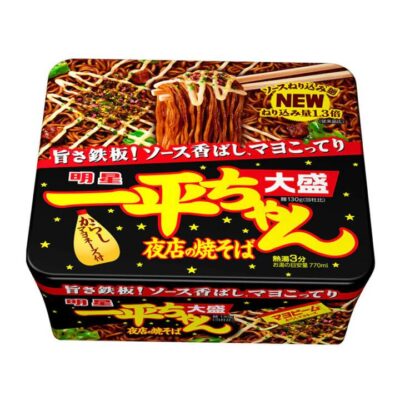 Nissin Ming Star Late Night Shop Stir-Fry Noodles, Large Serving 175g