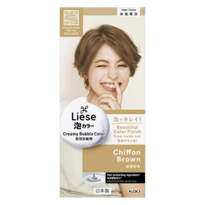 Kao Foam Hair Dye LAW28 in Chiffon Brown