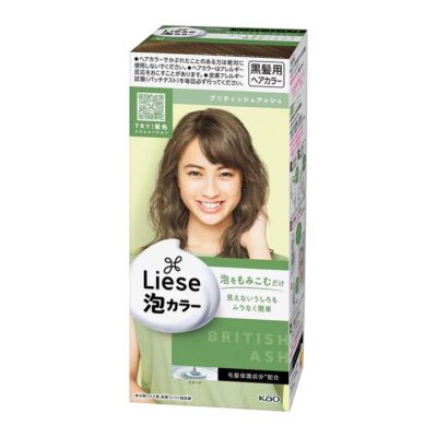 Kao Foam Hair Dye in British Ash Brown
