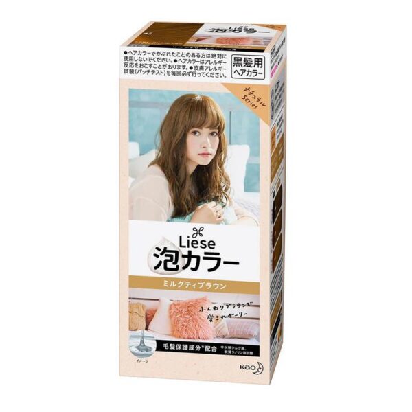 Kao Foam Hair Dye in Warm Brown and Milk Tea Brown Shades