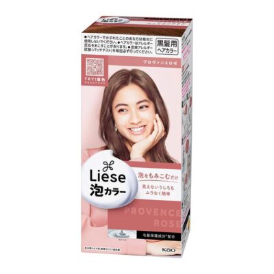 Kao Foaming Hair Dye in Rose Wine Pink-Brown Shade