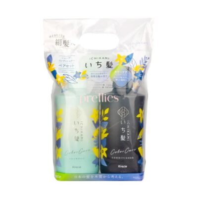 ICHIKAMI Color Protection and Repair Hair Care Set - Shampoo 480ml & Conditioner 480g