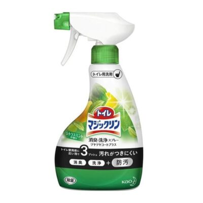 Kao Toilet Bowl Foaming Cleaner Spray, Citrus Mint Scent, 380ml