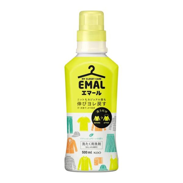 Kao Emal Colour Protection Laundry Detergent, Forest Fresh, 500ml