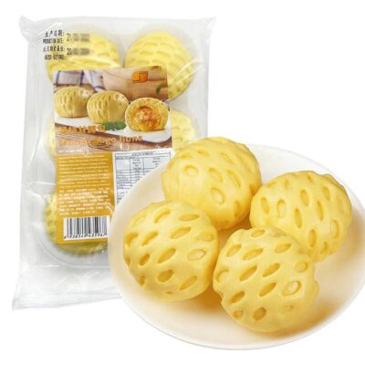 [Frozen] Fat Gee Buns, Pack of 6, Mango Pomelo Sago Bun, 300g