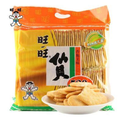 Want Want Senbei Rice Crackers Family Pack 520g