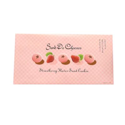 Eikodo Strawberry Flavor Sand Cookie Gift Box - 28 Pieces