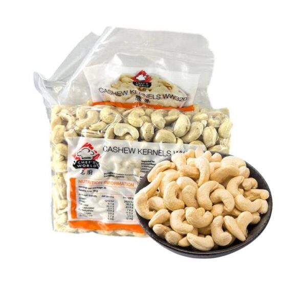 Chef's World Cashew Kernels - 1kg