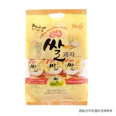 Richy White Snow Rice Cracker - 134g