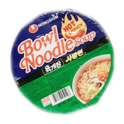 Nongshim Shin Ramyun Spicy Bowl Noodle Soup - 86g