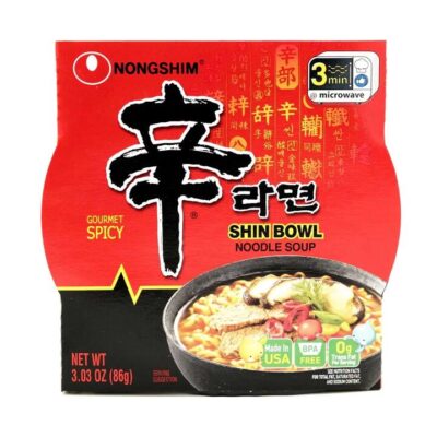 Nongshim Shin Bowl Noodle Soup - 86g