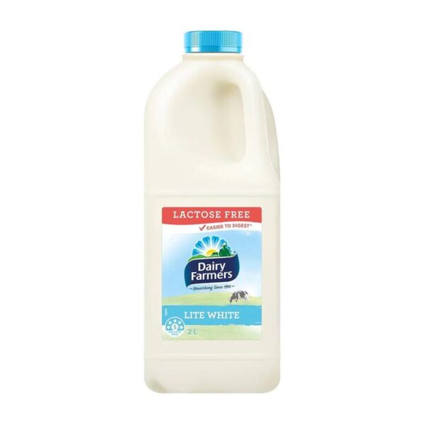Dairy Farmers Lite Milk Lactose Free - 2L