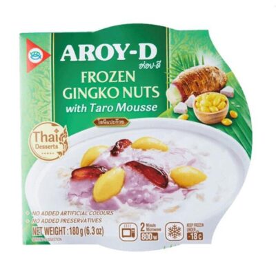 Aroy-D Frozen Gingko Nuts with Taro Mousse - 180g