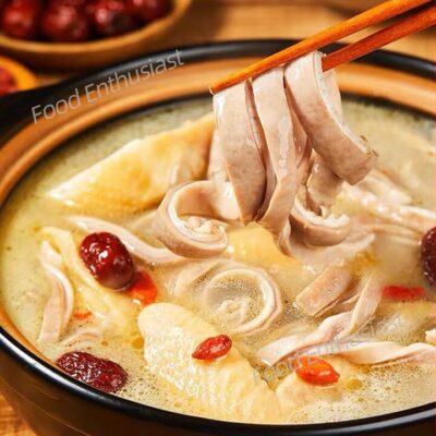 Ding's Private Kitchen Specialty Pork Tripe Chicken Soup - Fresh Lock Box - 1.25L