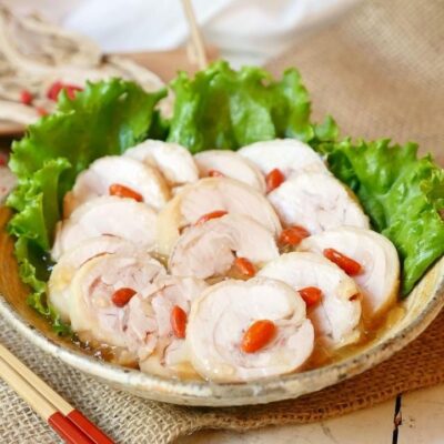 Ommi's Frozen Shaoxing Drunken Chicken Roll - 2 Servings, 300g