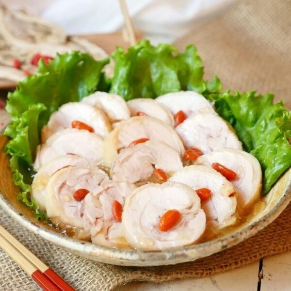 Ommi's Frozen Shaoxing Drunken Chicken Roll - 2 Servings, 300g