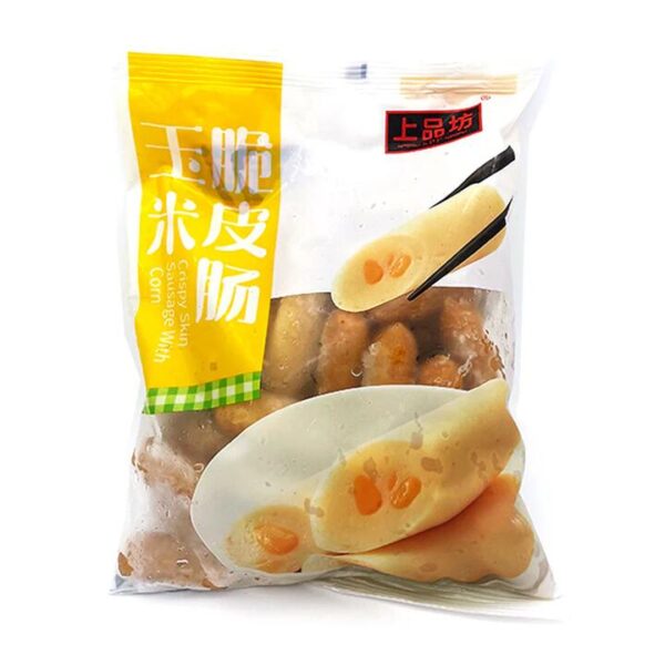 Shangpinfang Frozen Crispy-Skin Corn Sausages 500g