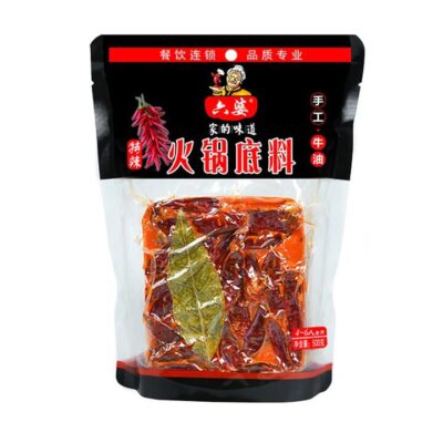 Liupo Handmade Spicy Butter Hot Pot Base - Extra Spicy - 500g