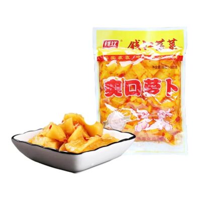 Xiaoshan Spicy Radish Strips (Qianjiang Crunchy Radish) - 320g