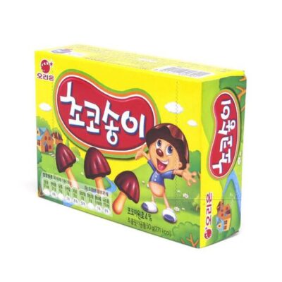 Orion Choco Mushroom Biscuit Sticks - 50g
