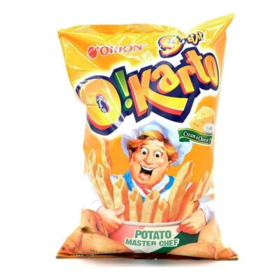 Orion O! Karto Cream & Cheese Flavor Potato Snacks - 115g