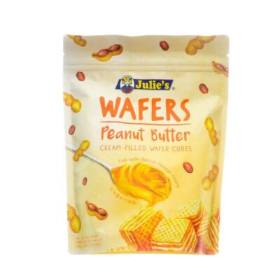 Julie's Peanut Butter Cream-Filled Wafer Cubes - 60g