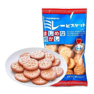 Nomura Salty Crispy Round Crackers - 120g