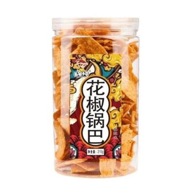 Wumingxiaozu Spicy Peppercorn Rice Crackers - 210g
