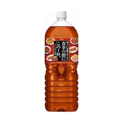 Asahi Tokutei Hoken Shokuhin Fat-Reducing Pu-erh & Oolong Tea - 2L