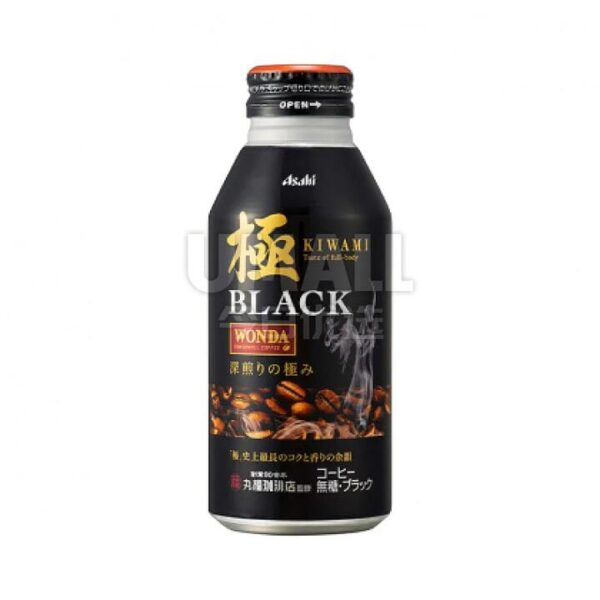 Asahi Marufuku Coffee Shop Deep Roasted Black Coffee - 400ml