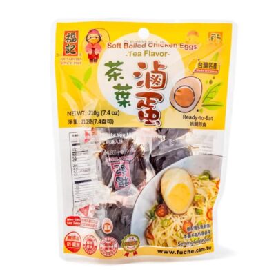 Foo's Kitchen Tea Flavor Soft Boiled Chicken Eggs - 6 Pieces, 210g