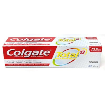 Colgate Total 12 Antibacterial & Fluoride Toothpaste - 115g