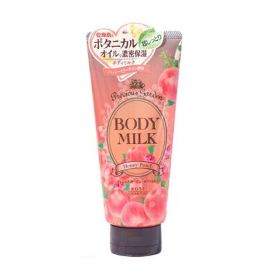 Kose Precious Garden Moisturizing Body Milk - Honey Peach Scent, 200g