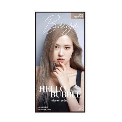 Mise en Scene Hello Bubble Foam Hair Dye 10AB Ash Beige - 95g