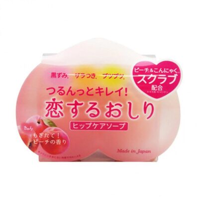 Pelican Konjac Exfoliating Moisturizing Peach Soap - 80g
