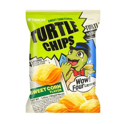 Orion Turtle Chips Sweet Corn Flavor - 160g