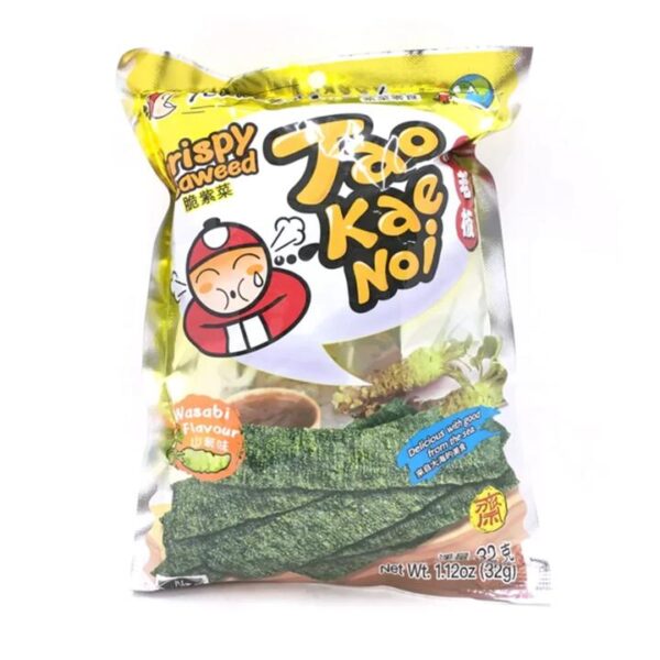 Tao Kae Noi Crispy Seaweed Wasabi Flavour - 32g