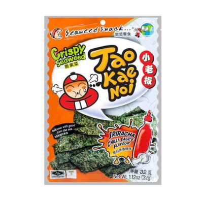 Tao Kae Noi Crispy Seaweed Sriracha Chilli Sauce Flavour - 32g