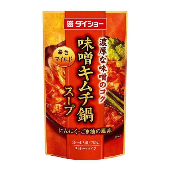 Daisho Kimchi Hot Pot Soup Base - Spicy Flavor, 750g