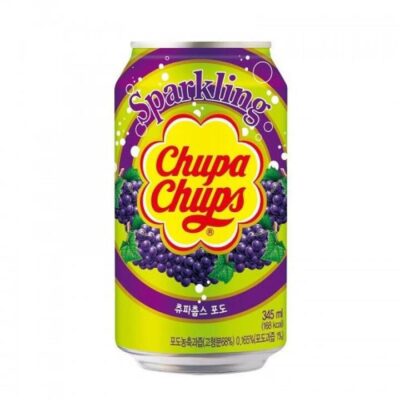 Chupa Chups Sparkling Grape Flavor Drink - 345ml