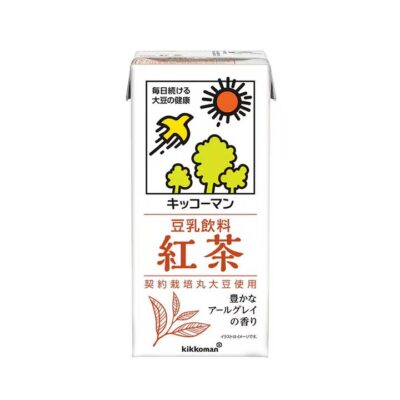 Kikkoman Soy Milk Drink - Earl Grey Tea Flavor - 200ml
