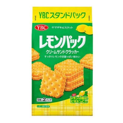 YBC Lemon Butter Cream Sandwich Crackers - 167g