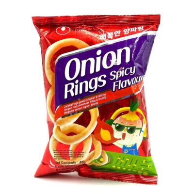 Nongshim Spicy Onion Rings - 40g
