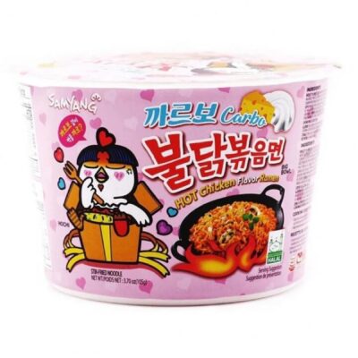 Samyang Carbo Buldak: Carbonara-Style Hot Chicken Ramen - 105g