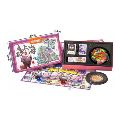 Detective Fox Holmes' Global Adventure Board Game - Magic City Shanghai