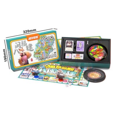 Detective Fox Holmes' Global Fun Travel Board Game - Fujian Edition