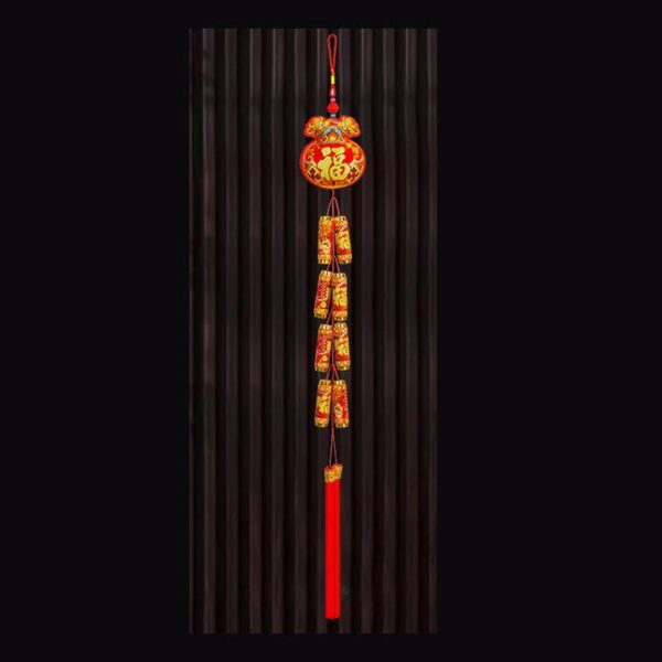 Ulife Festival Hanging Decoration - Money Bag with Firecrackers