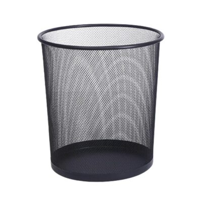 Black Mesh Trash Can - Medium, 22*26*28cm